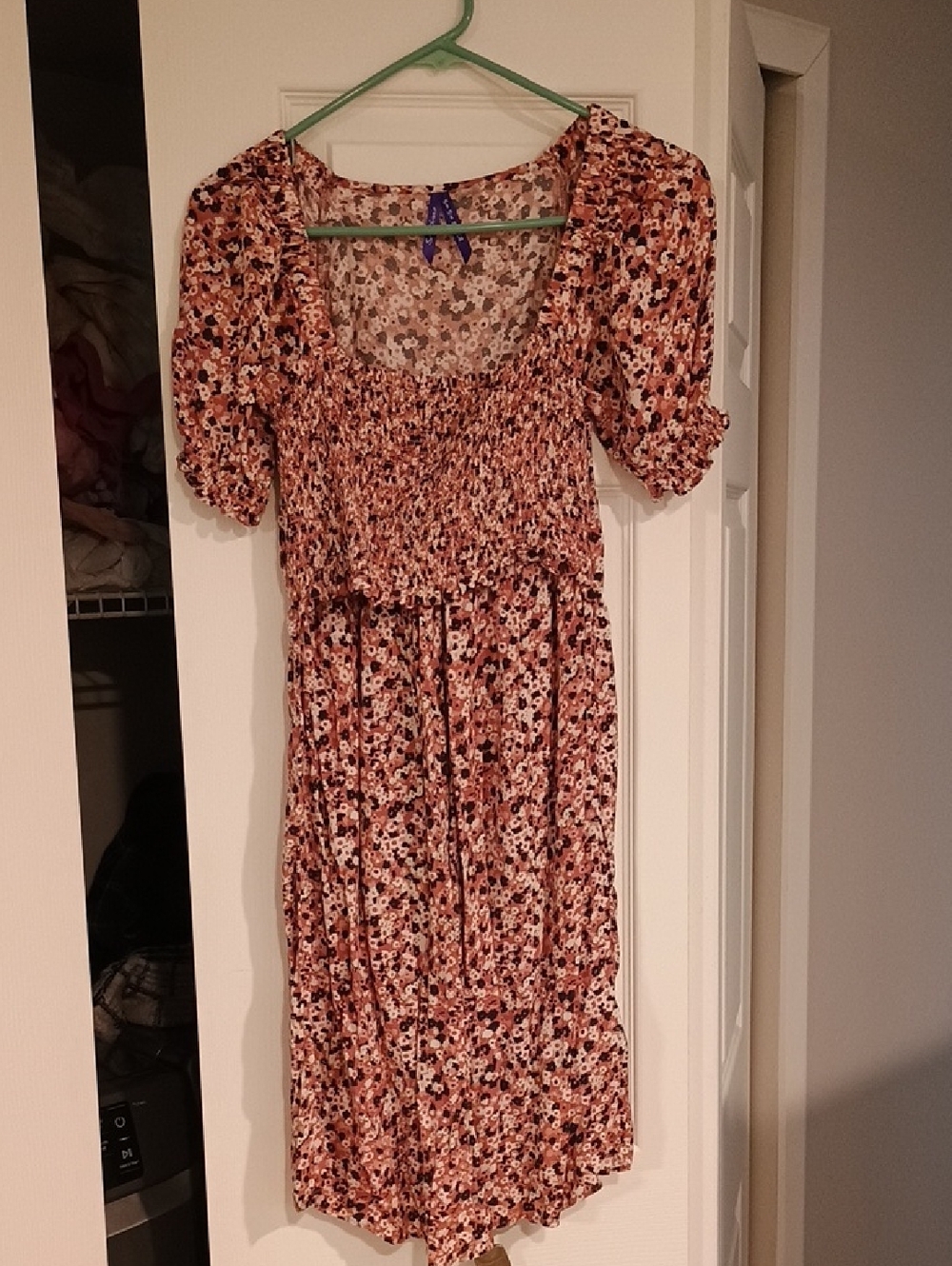 Seraphine Pink Floral Maternity/Nursing  Dress